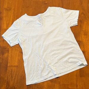 Coral Bay Petite Medium Powder Blue 100% Cotton Top